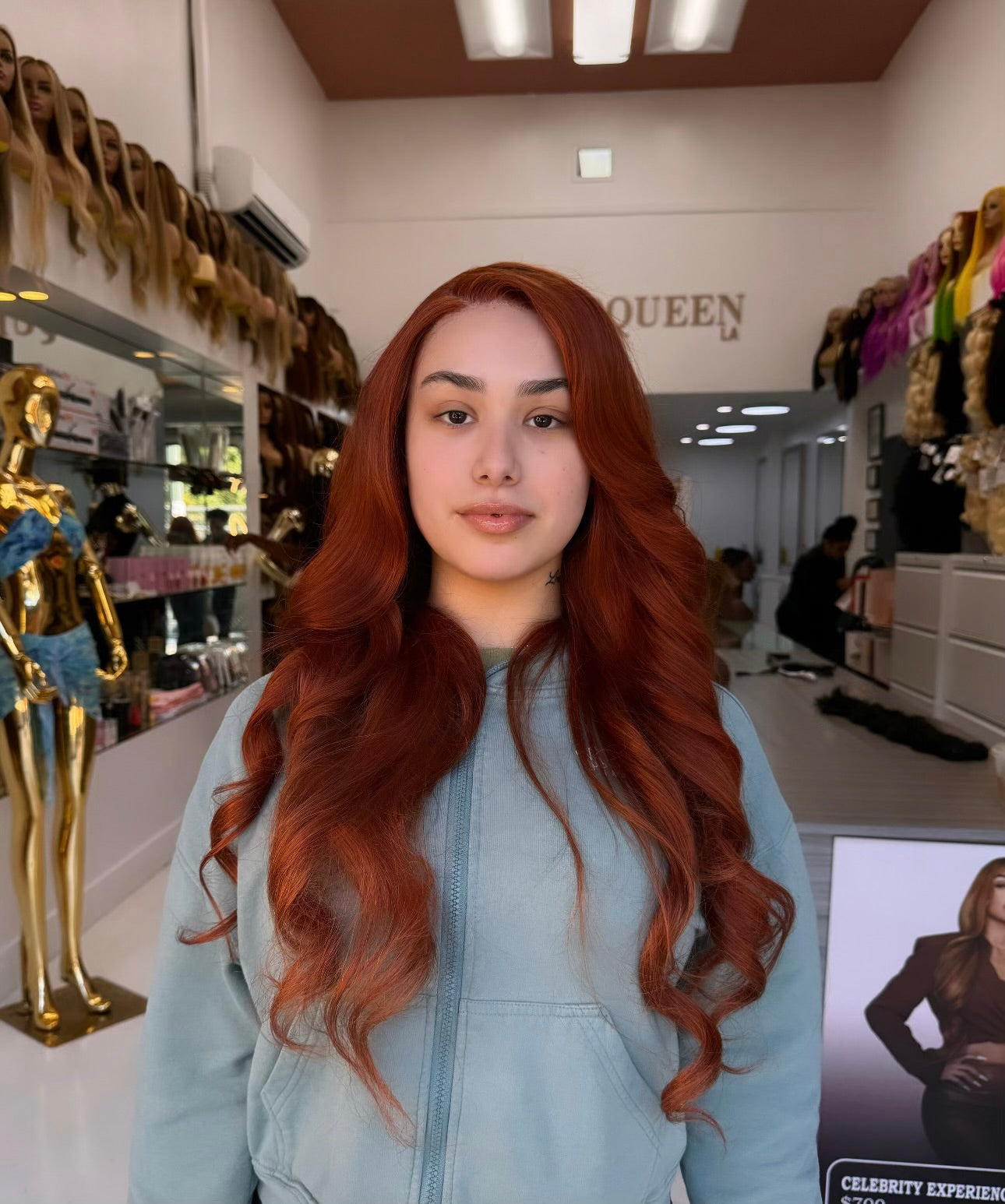 Ginger Lace Wig