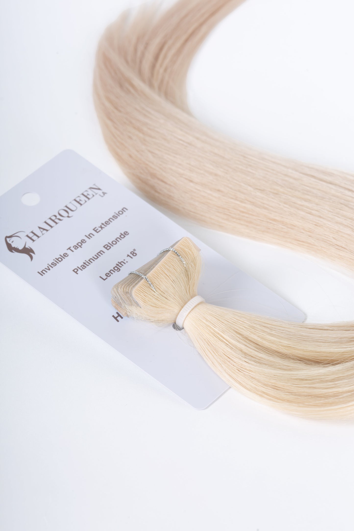Invisible Tape Ins Platinum Blonde