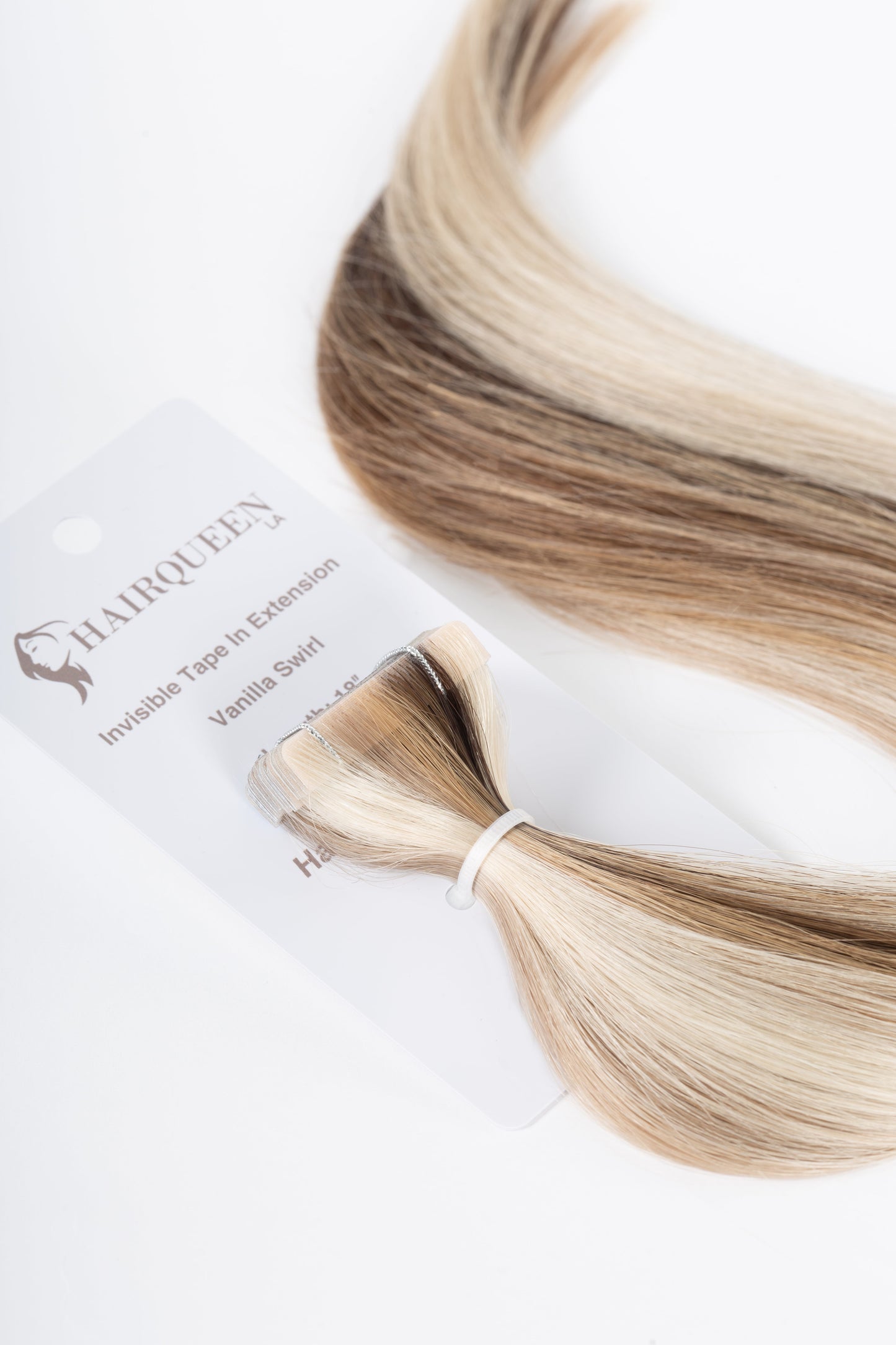Invisible Tape Ins Vanilla Swirl