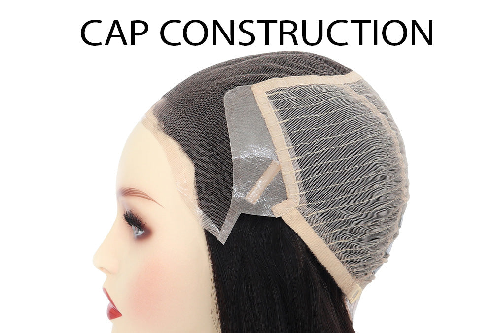 Platinum Blonde French Lace Front & Top, Wefted Sides & Back Medical Wig