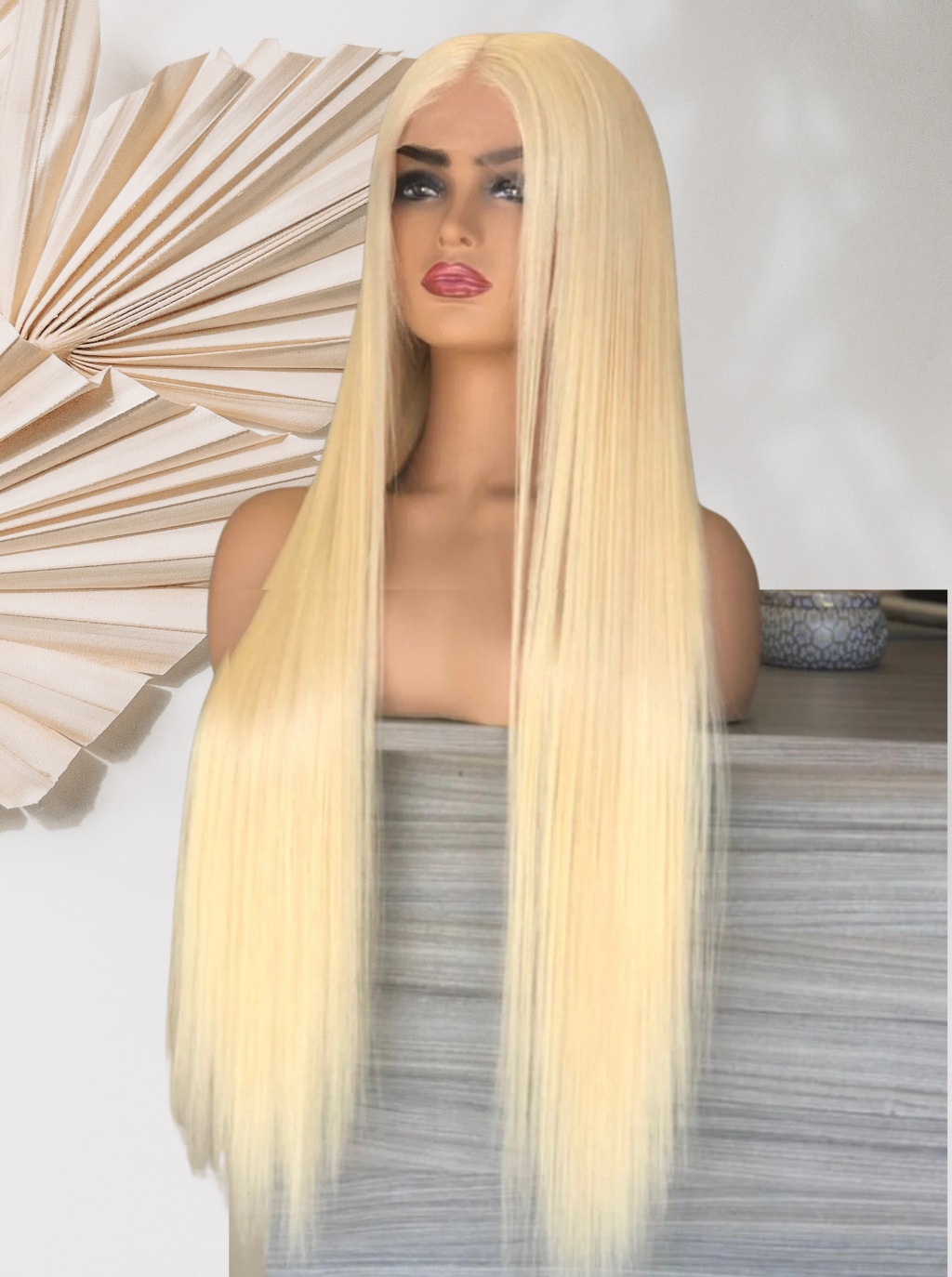 13x6 HD Lace #613 Blonde Wig