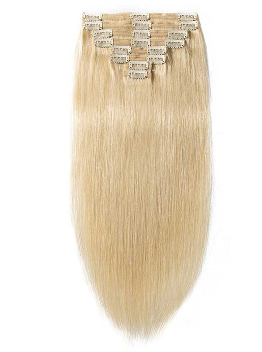 #613 Blonde Straight Clip-In Extensions